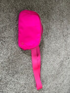 Hot Pink Mini Crossbody Belt Bag - pander - never used